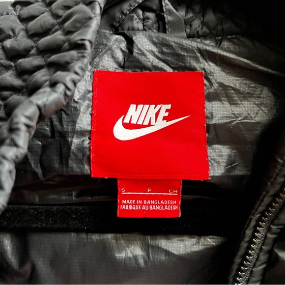 Nike quilted duck down Puffer Vest Sz S - Picture 7 of 11